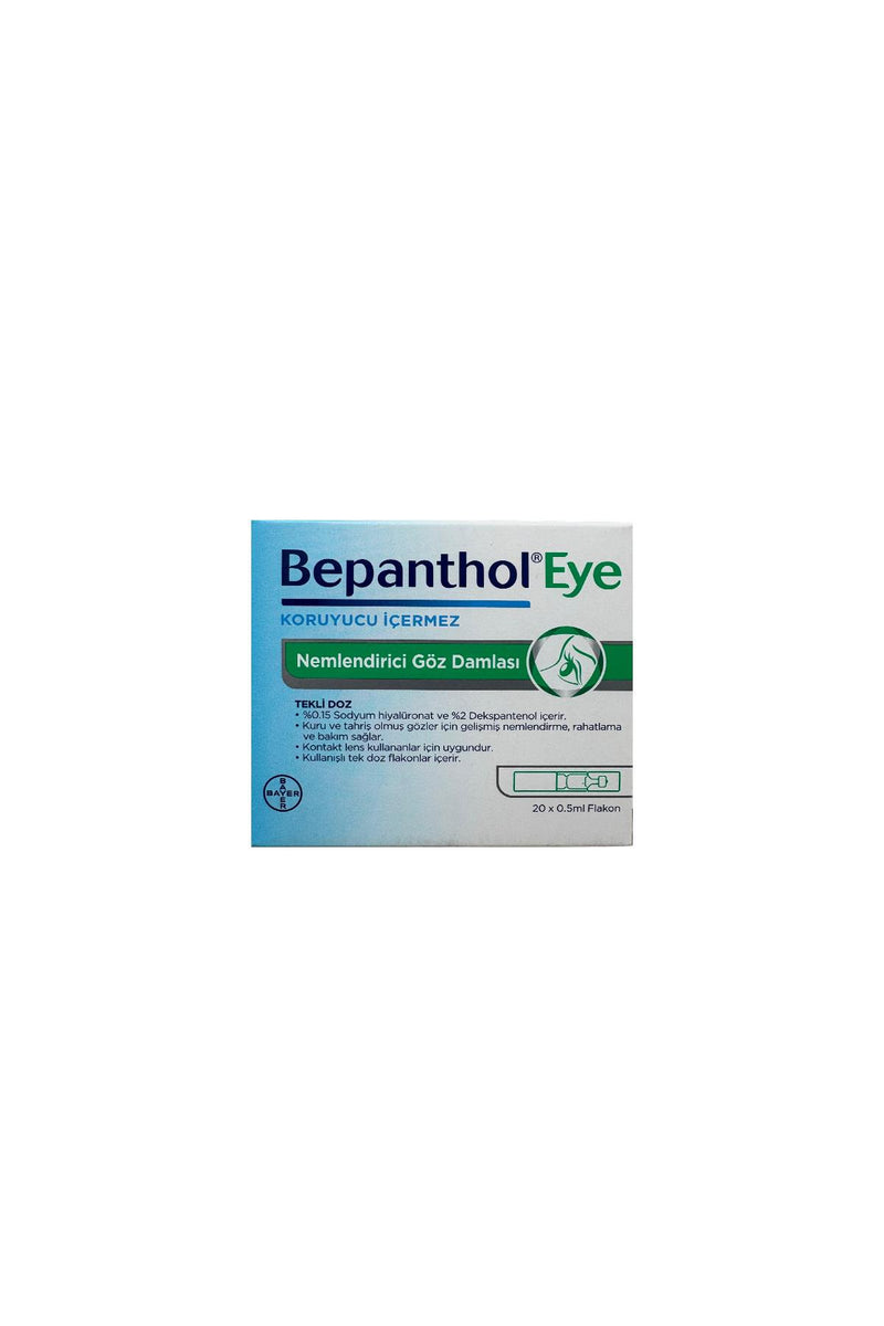 Bepanthol Eye Nemlendirici Göz Damlası Tekli Doz